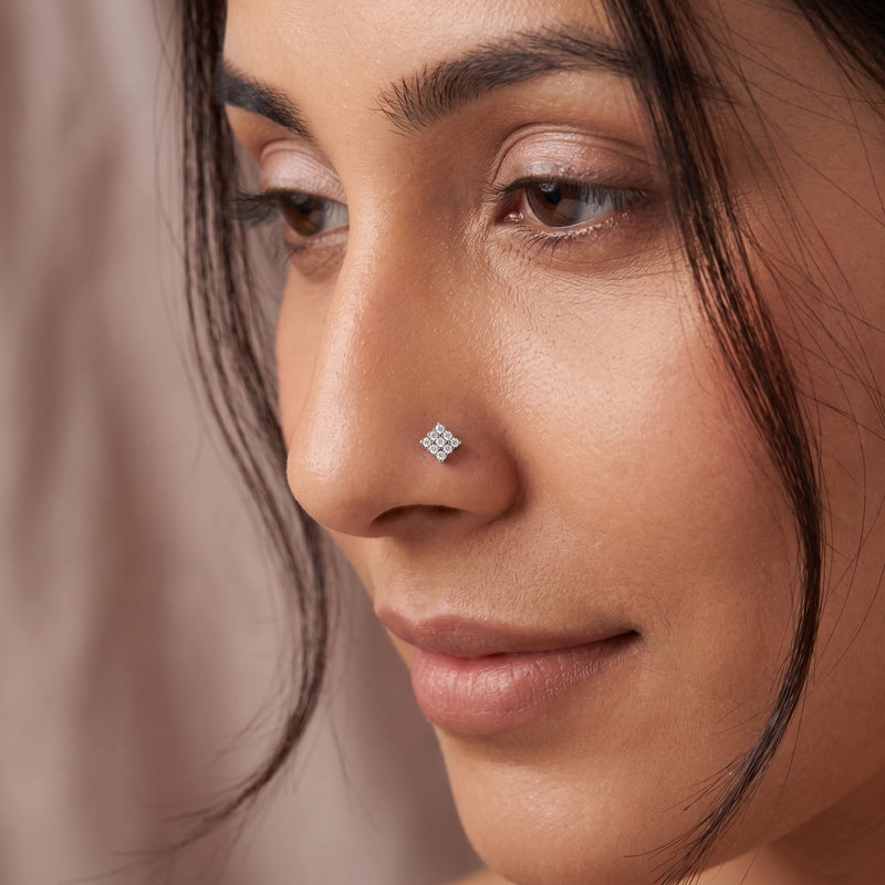 A close-up of a woman&