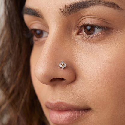 A close-up of a woman&