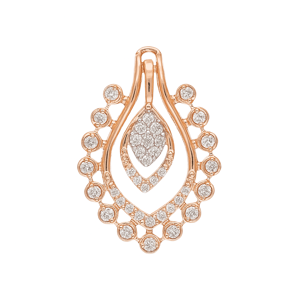 Twilight Tear Aura Lab Grown Diamond Pendant