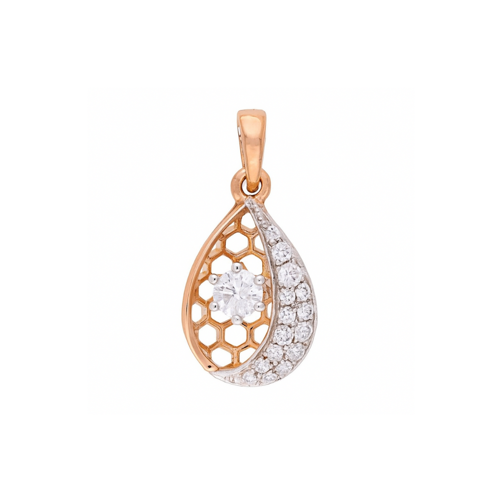 Petal Hive Lab Grown Diamond Pendant