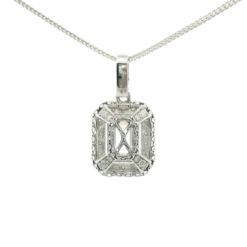 Empress Eye Solitaire Lab Grown Diamond Pendant