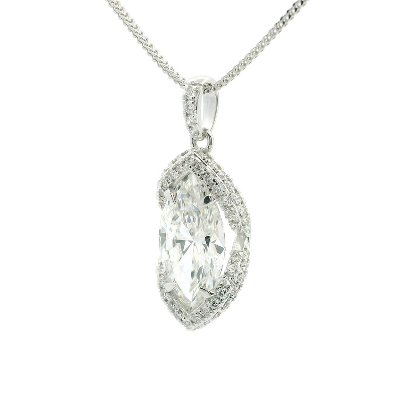 Whisperwind Solitaire Lab Grown Diamond Pendant