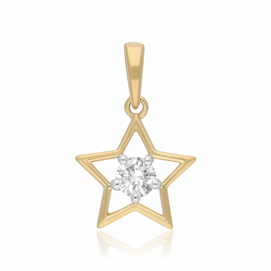 Radiant North Star Lab Grown Diamond Pendant