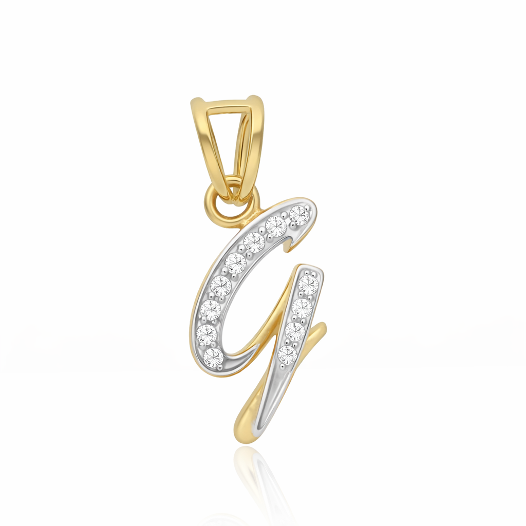 G-Initial Lab Grown Diamond Pendant