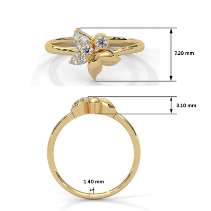 Enchanted Bloom Lab Grown Diamond Ring