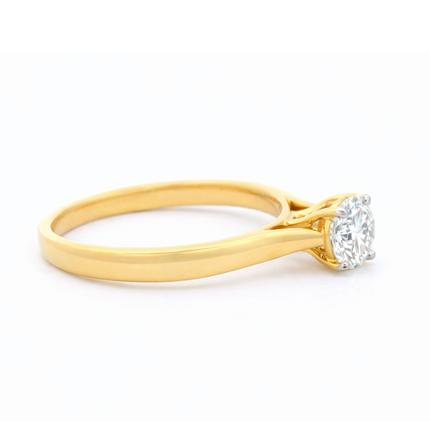 Elysian Round Lab Grown Diamond Ring