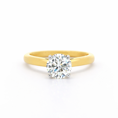 Elysian Round Lab Grown Diamond Ring
