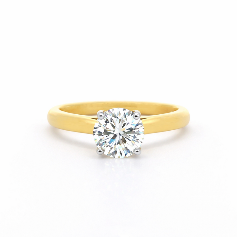 Elysian Round Lab Grown Diamond Ring