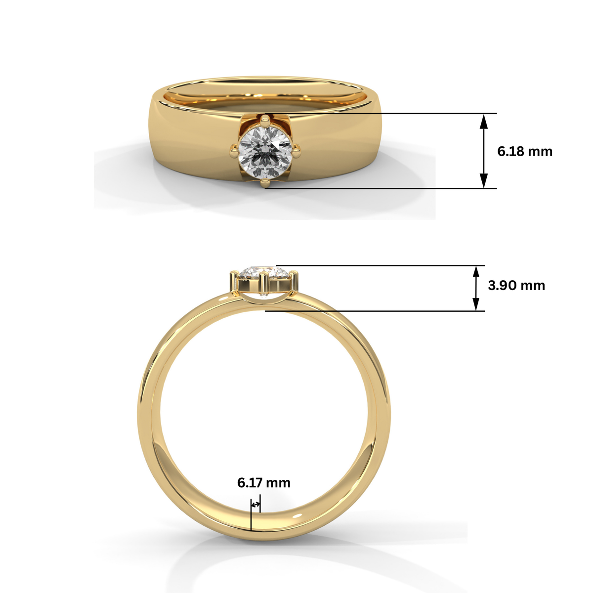 Classic Elegance Lab Grown Diamond Ring