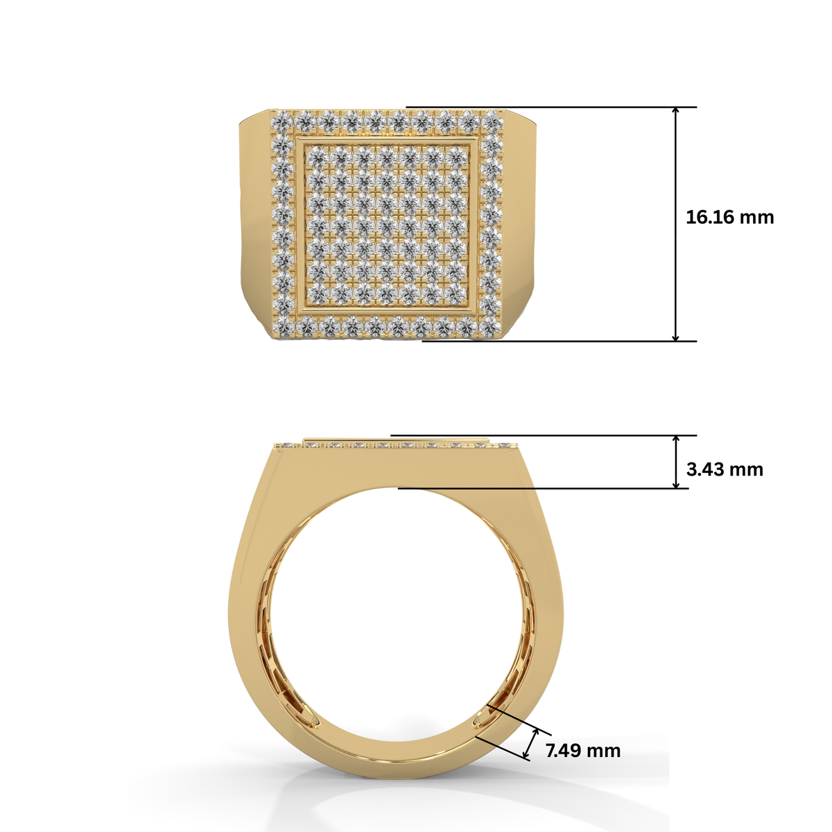 Majestic Brilliance Lab Grown Diamond Ring