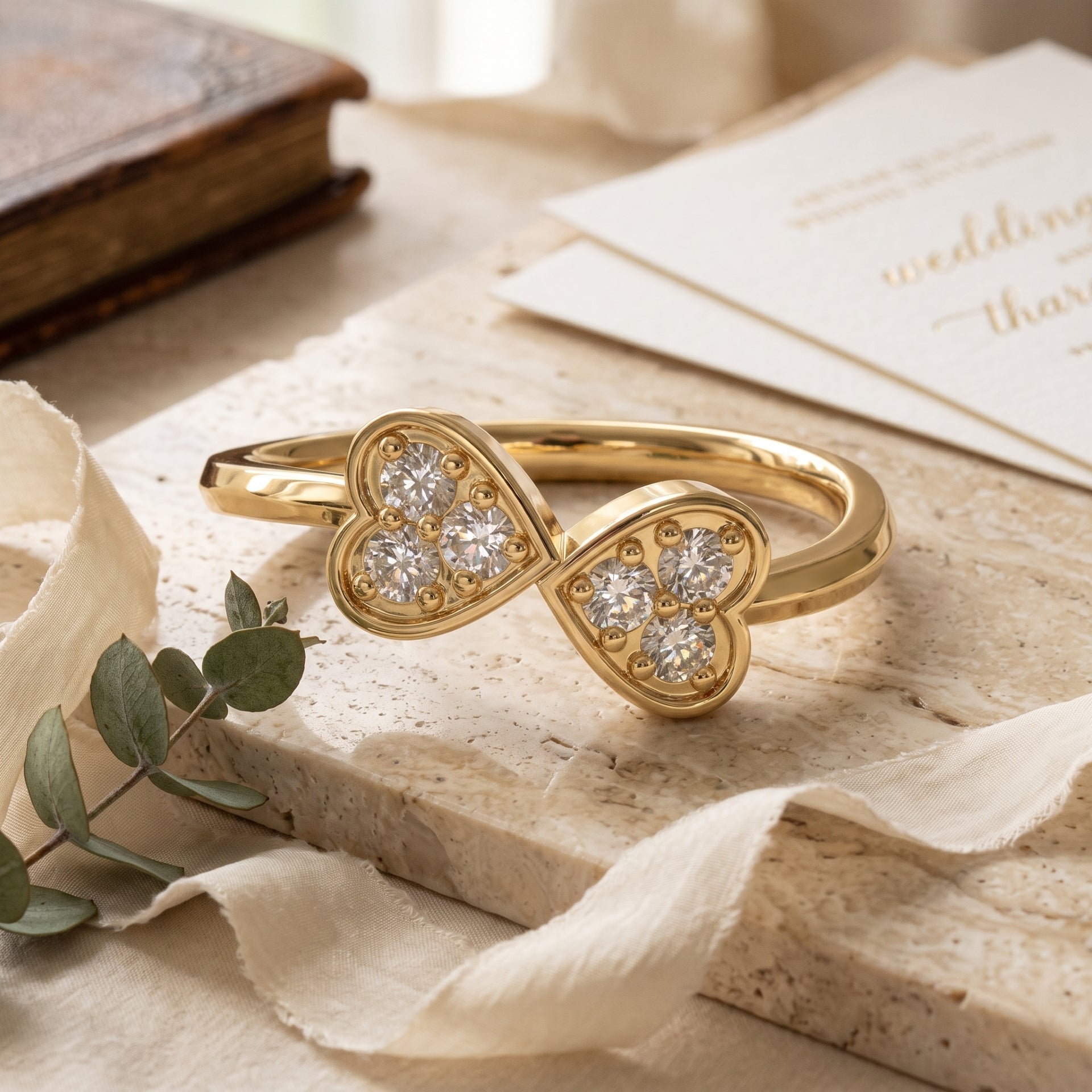 Eternal Love Heart Lab Grown Diamond Ring
