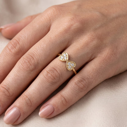 Eternal Love Heart Lab Grown Diamond Ring