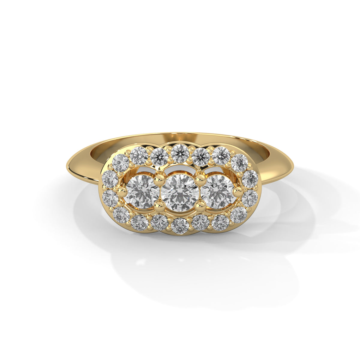 Majestic Radiance Lab Grown Diamond Ring