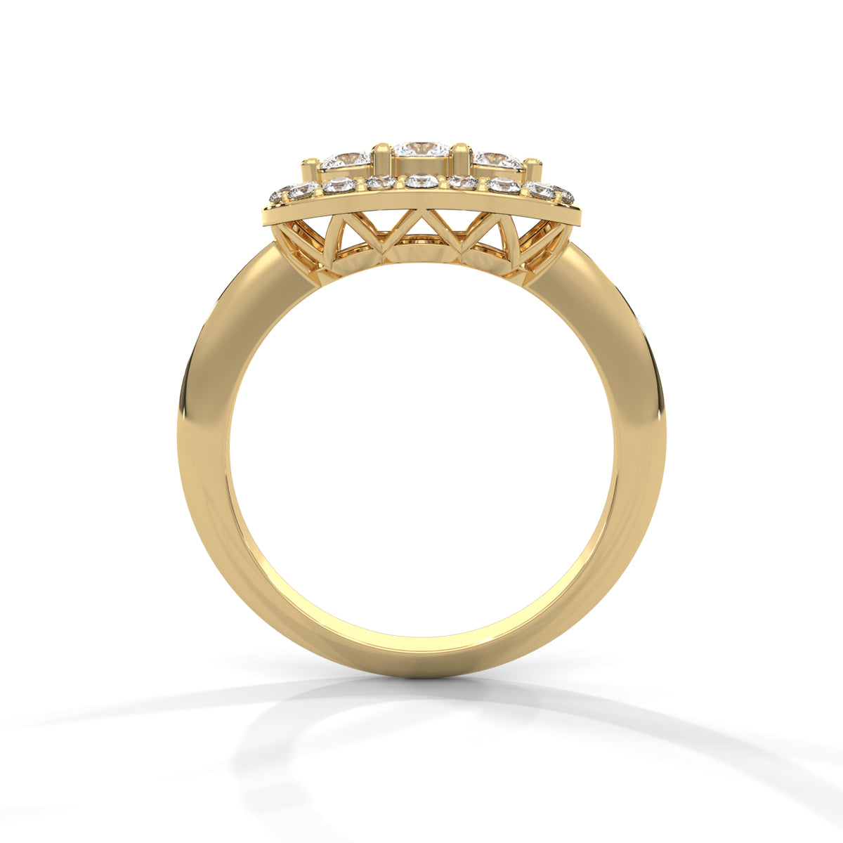 Majestic Radiance Lab Grown Diamond Ring