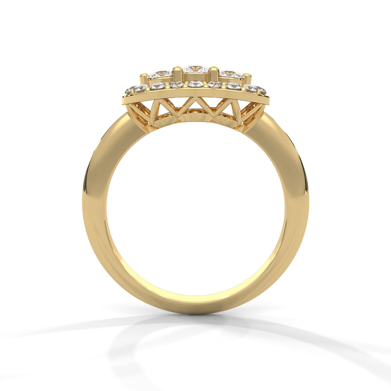 Majestic Radiance Lab Grown Diamond Ring