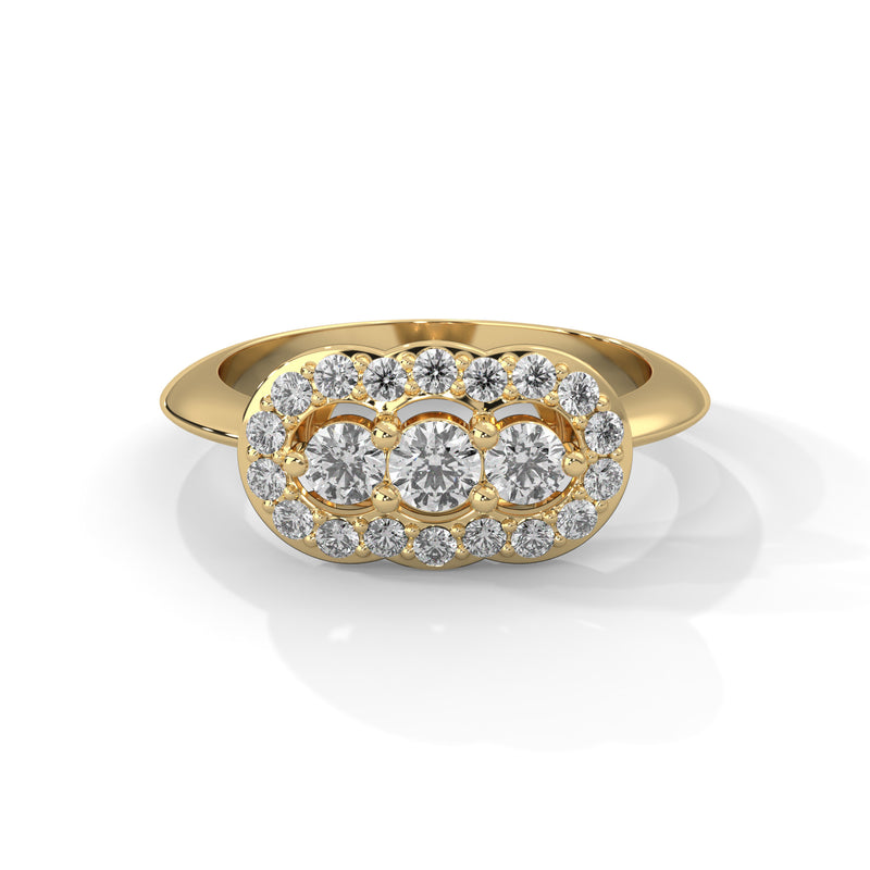 Majestic Radiance Lab Grown Diamond Ring