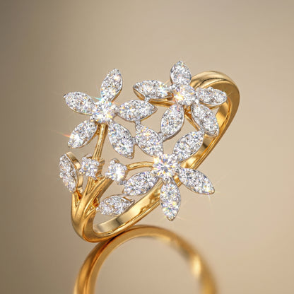 Blossom Bouquet Lab Grown Diamond Ring