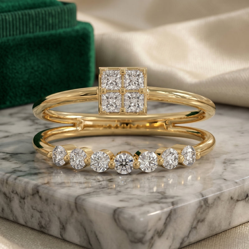 Eterna Luxe Lab Grown Diamond Ring