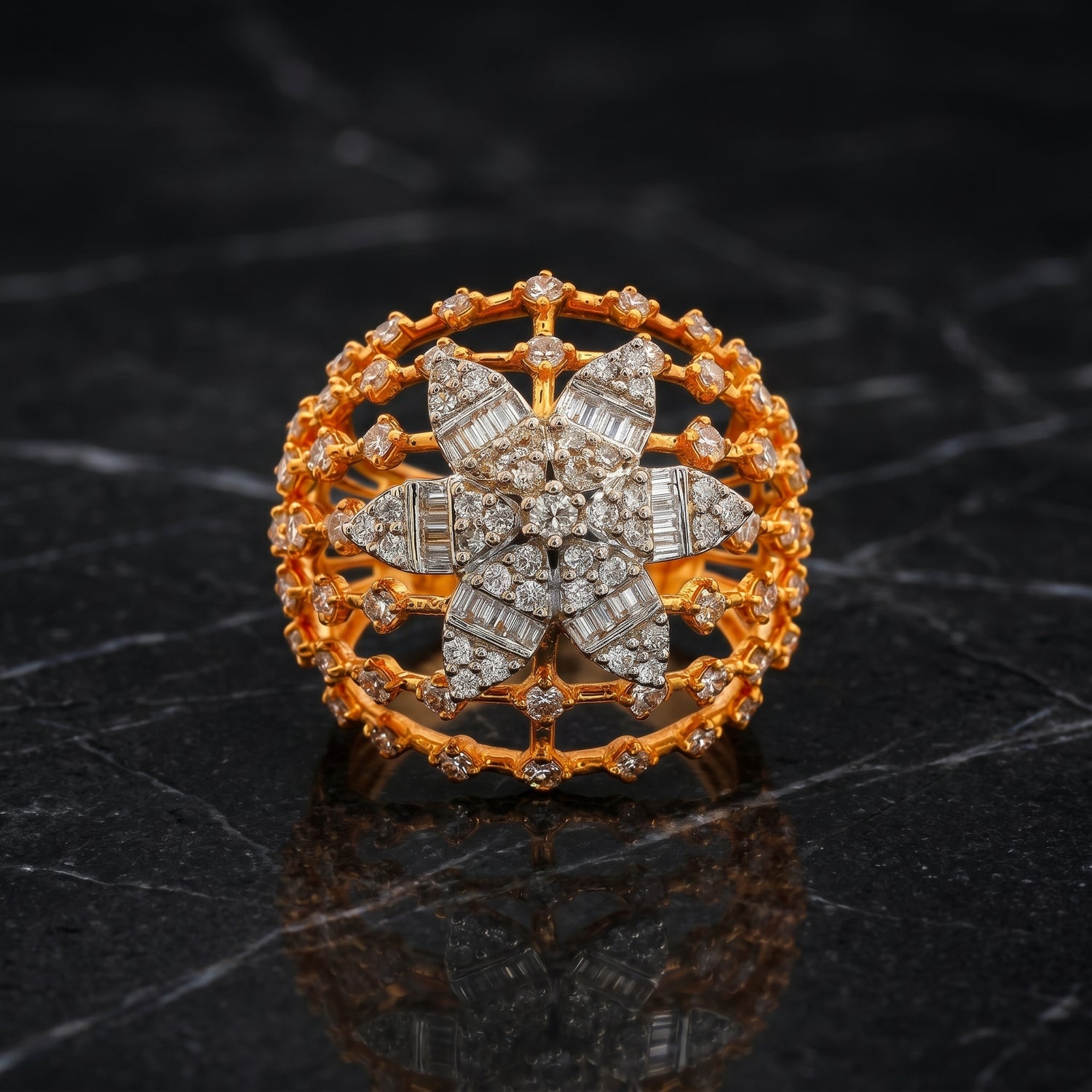 Celestial Radiance Lab Grown Diamond Ring