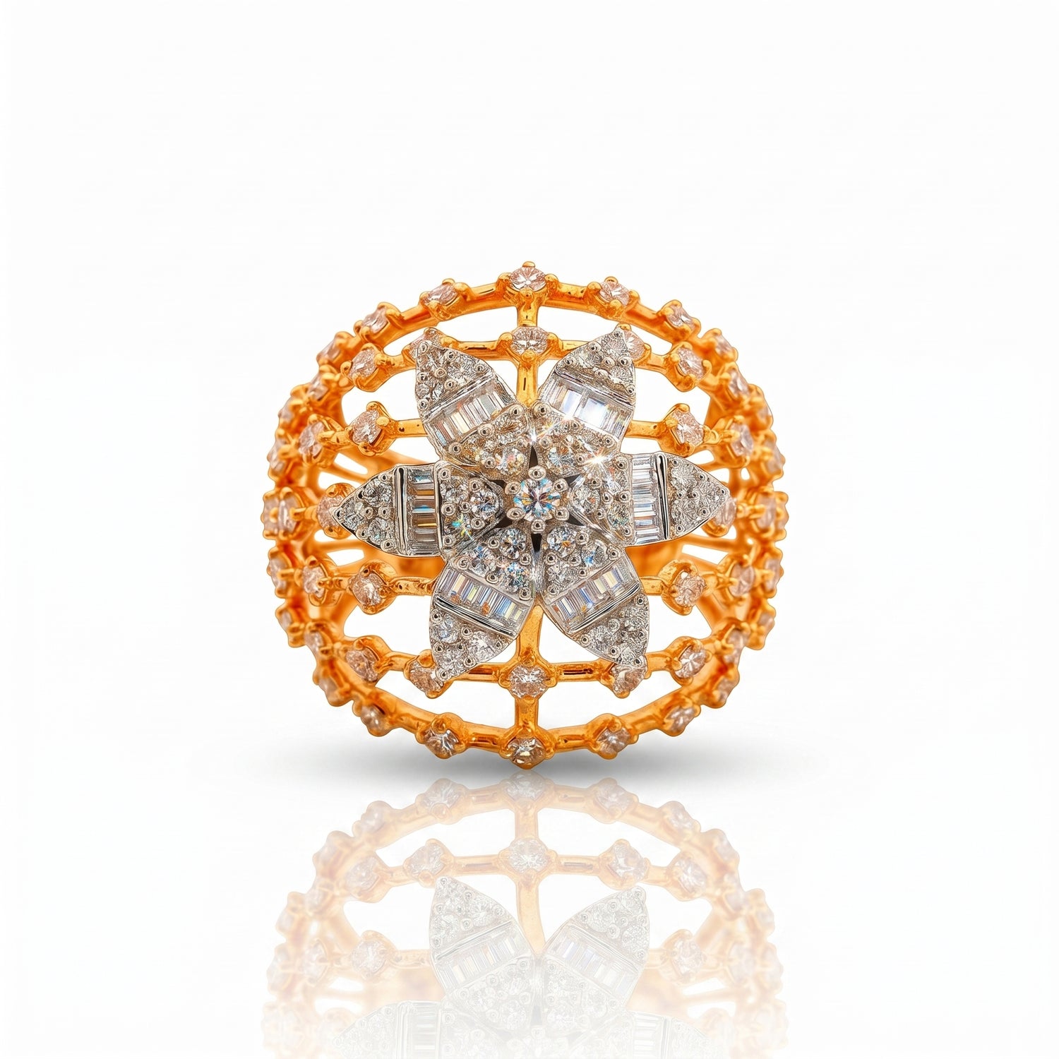 Celestial Radiance Lab Grown Diamond Ring
