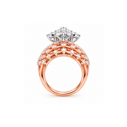 Celestial Radiance Lab Grown Diamond Ring