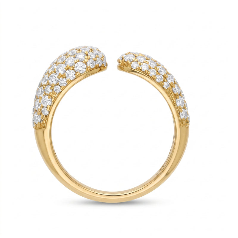 Radiant Embrace Lab Grown Diamond Ring