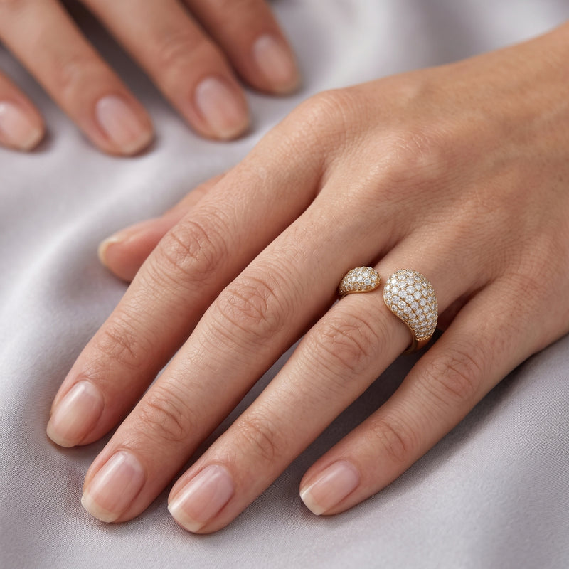 Radiant Embrace Lab Grown Diamond Ring