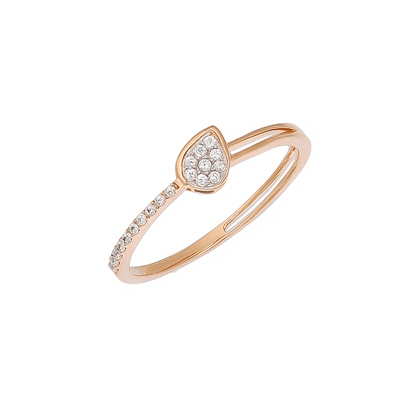 Leaf of Light Lab Grown Diamond Ring