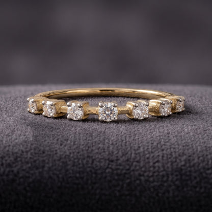 Starlight Line Lab Grown Diamond Ring