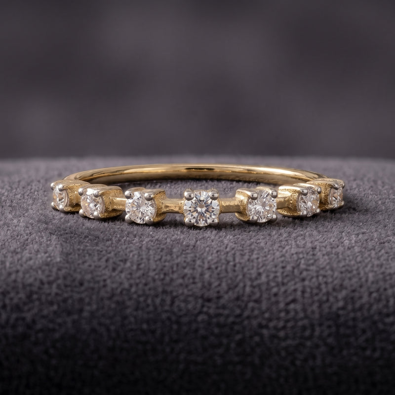 Starlight Line Lab Grown Diamond Ring