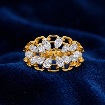 Splendor Petal Lab Grown Diamond Ring