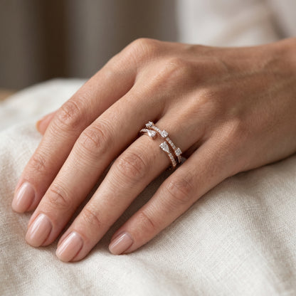 Stardust Wrap Lab Grown Diamond Ring