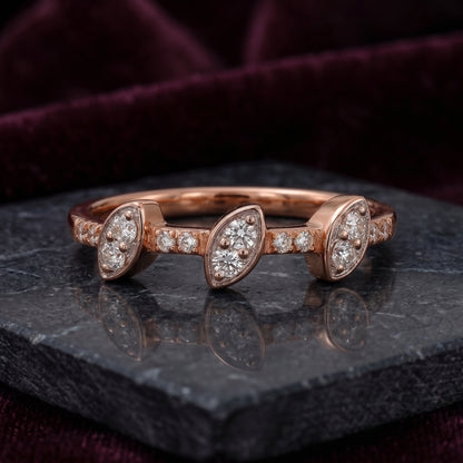 Willow Bud Lab Grown Diamond Ring