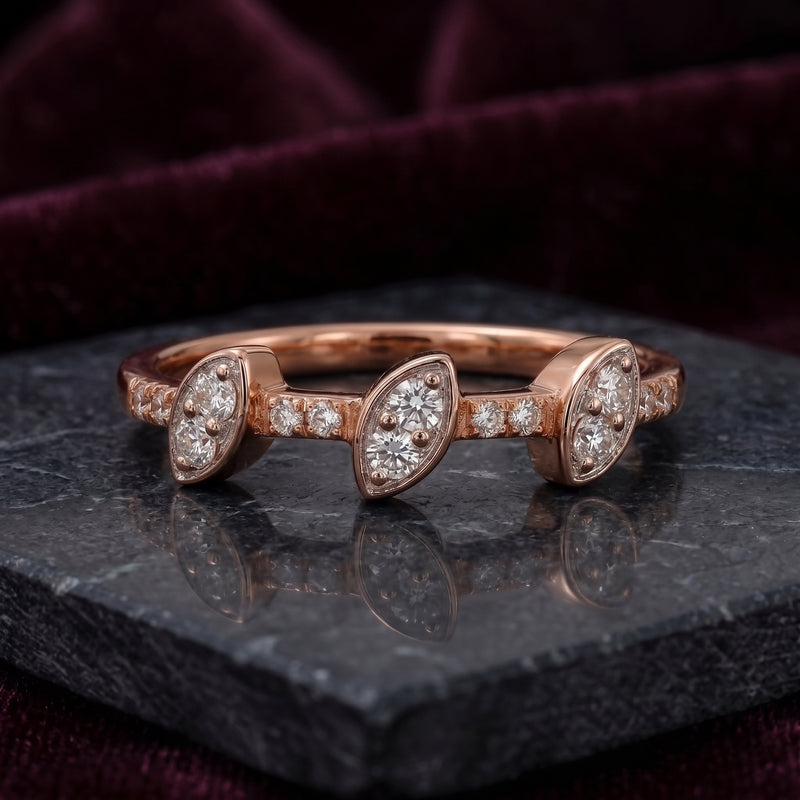 Willow Bud Lab Grown Diamond Ring