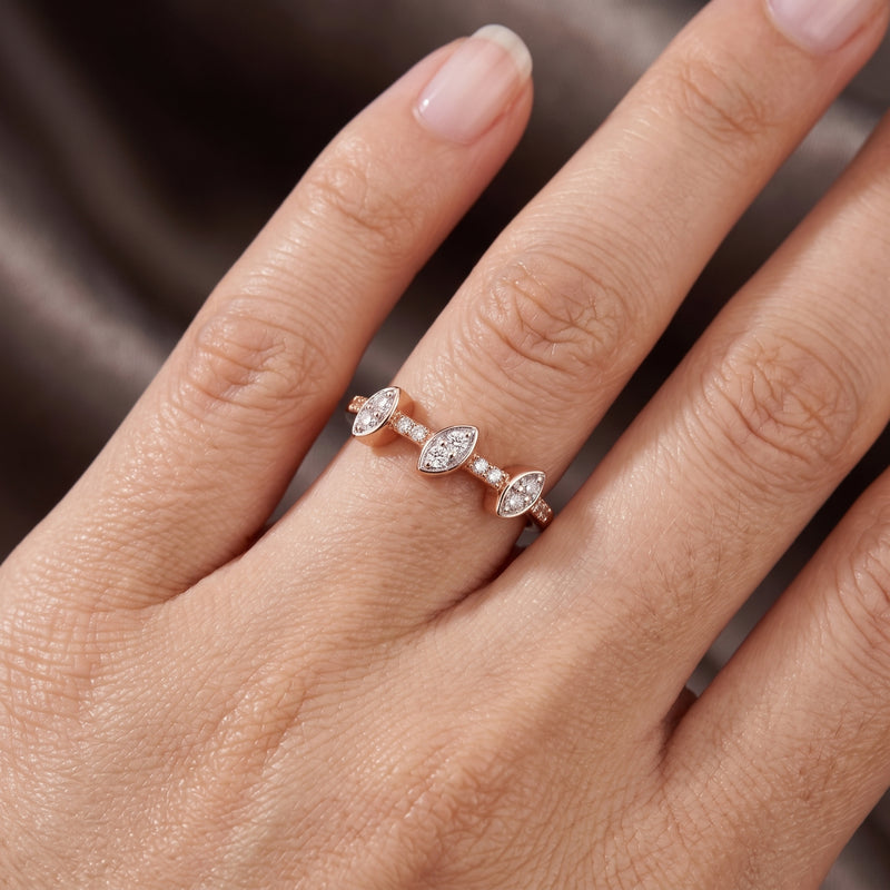 Willow Bud Lab Grown Diamond Ring