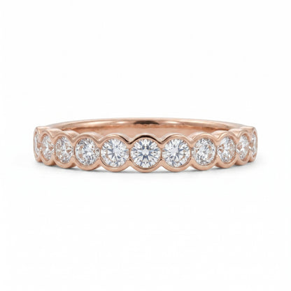 Horizon Wave Lab Grown Diamond Ring