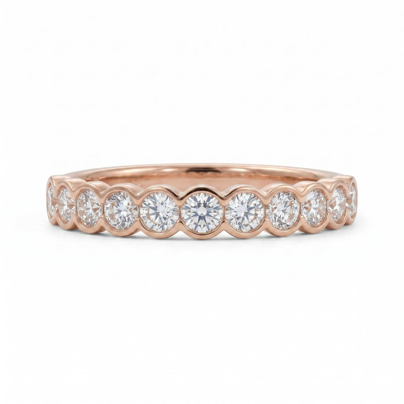 Horizon Wave Lab Grown Diamond Ring