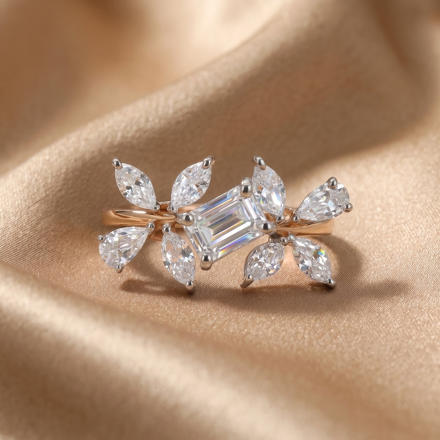 Monarch Flutter Lab Grown Diamond Ring