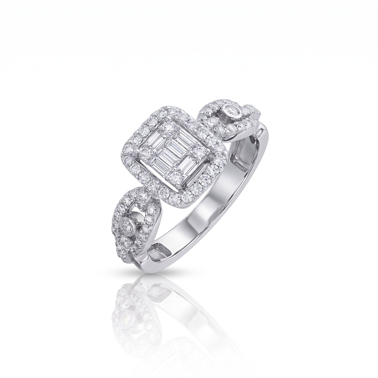 Palais Deco Lab Grown Diamond Ring
