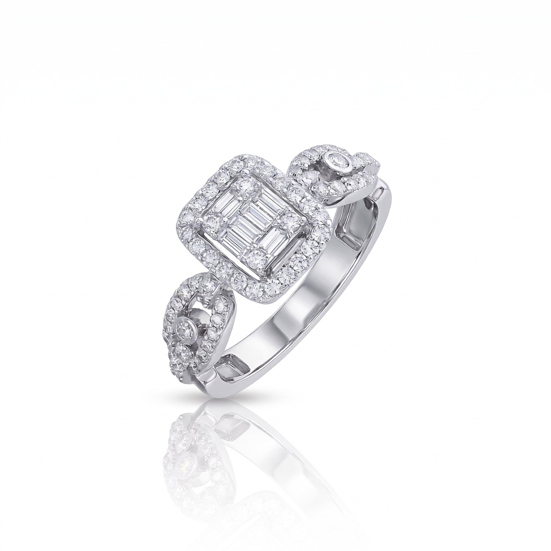 Palais Deco Lab Grown Diamond Ring