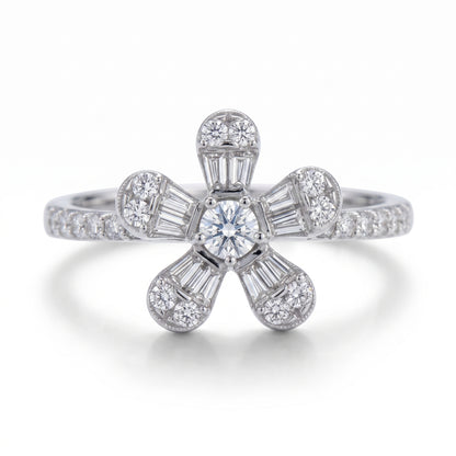 Jasmine Bloom Lab Grown Diamond Ring