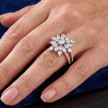 Wild Rose Radiance Lab Grown Diamond Ring