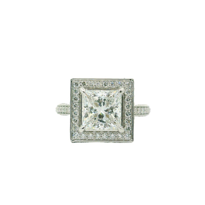 Sovereign Square Lab Grown Diamond Ring