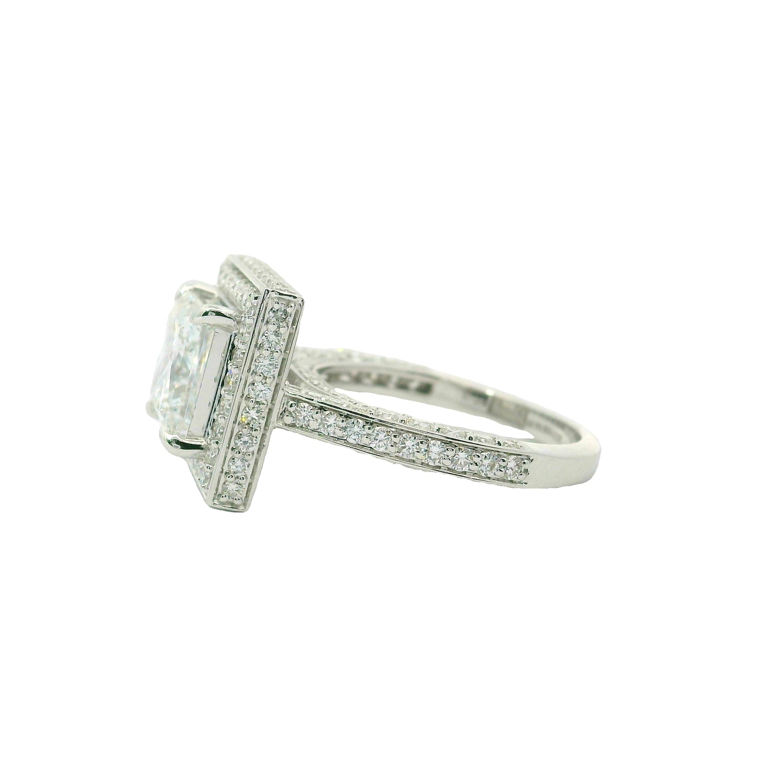 Sovereign Square Lab Grown Diamond Ring
