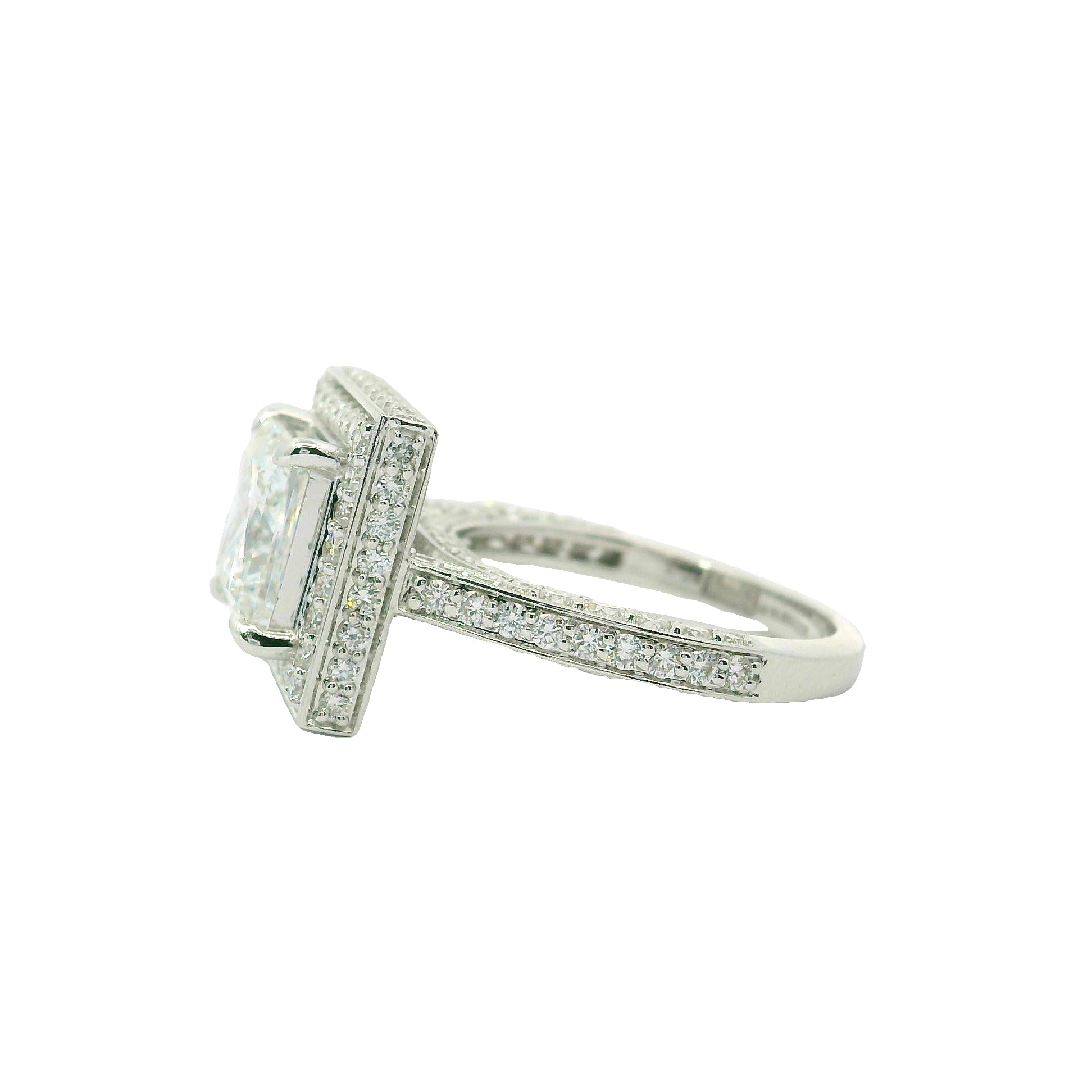Sovereign Square Lab Grown Diamond Ring