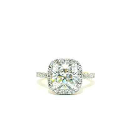 Serene Cushion Lab Grown Diamond Ring