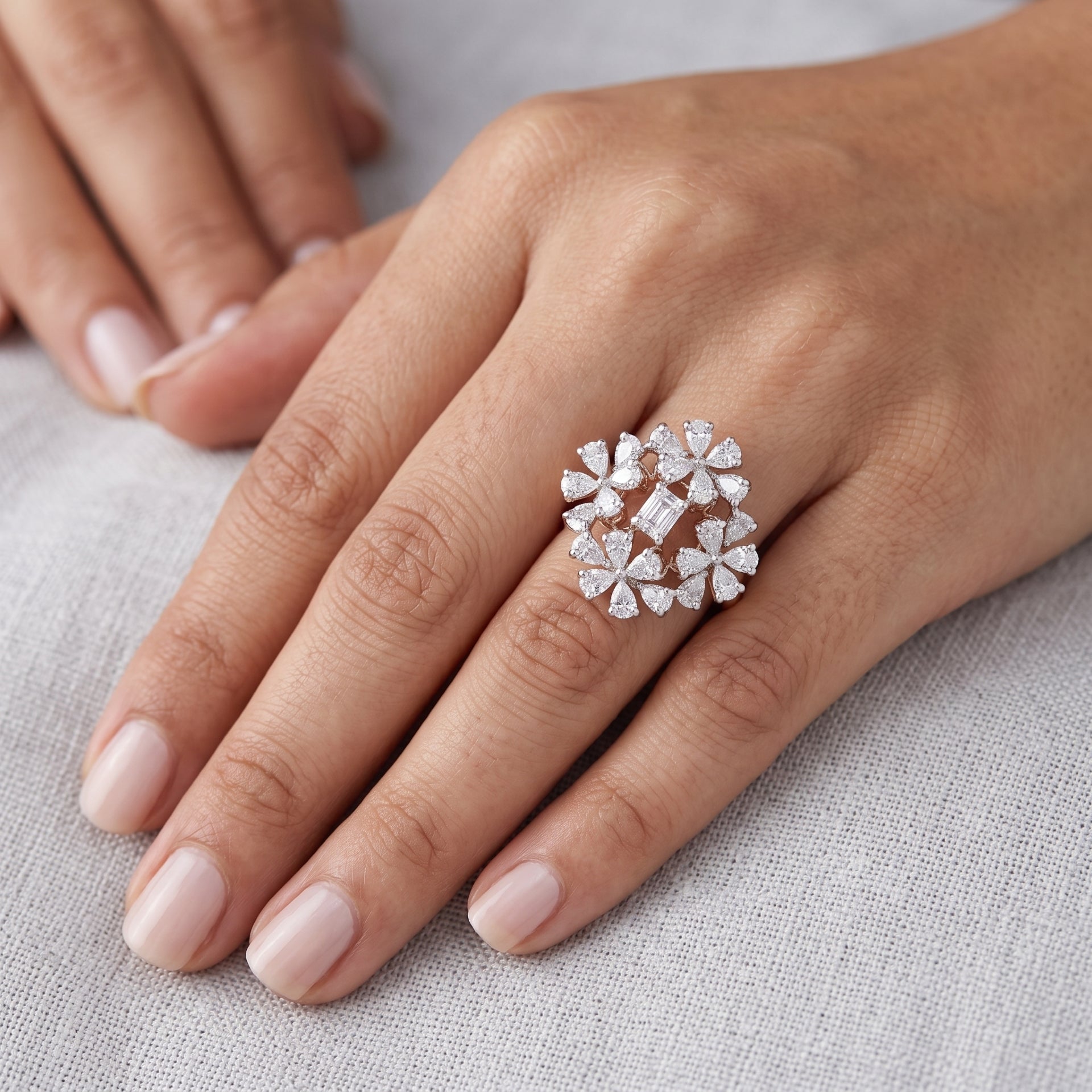 Symphony of Sparkle Lab Grown Diamond Ring