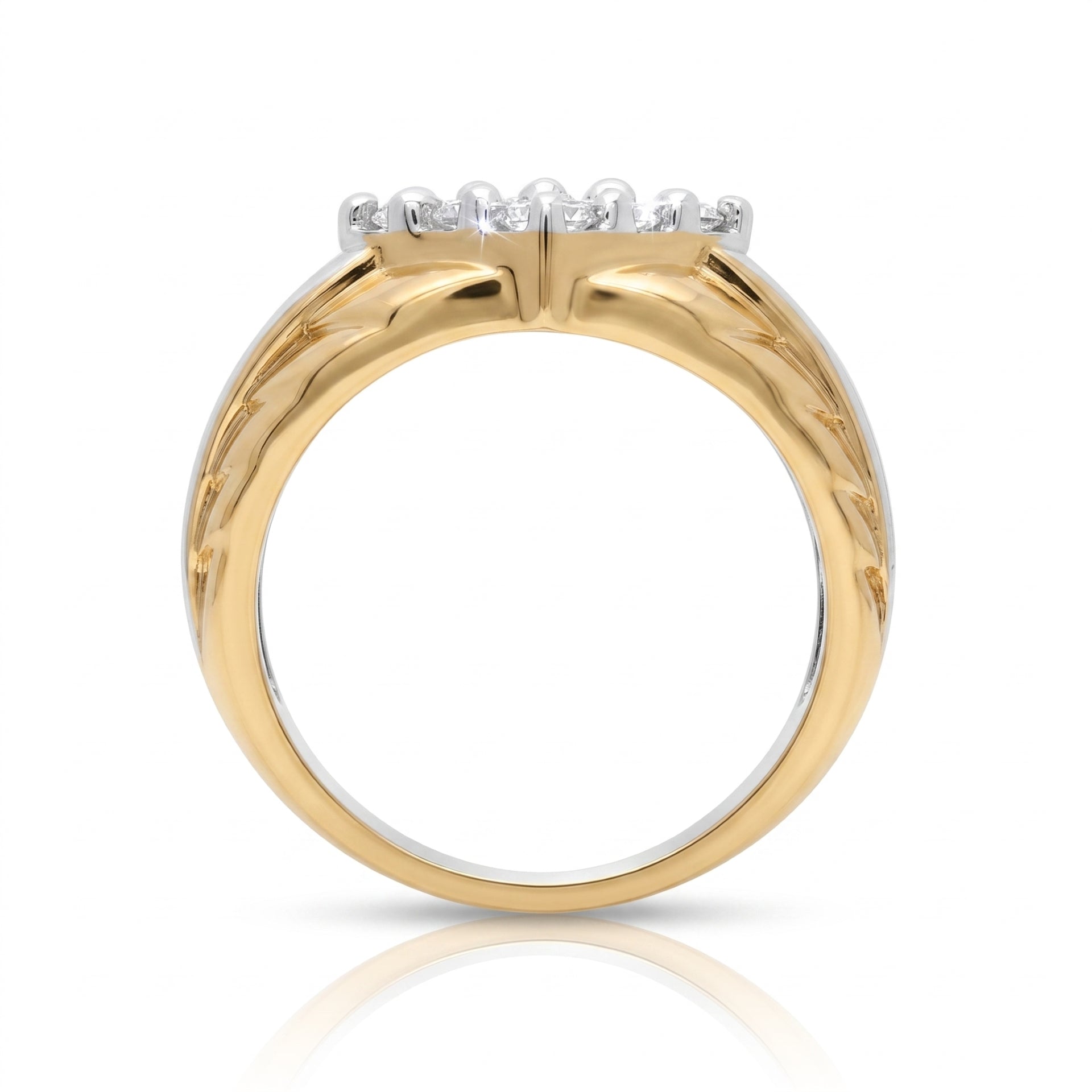 LumiQuad Lab Grown Diamond Ring