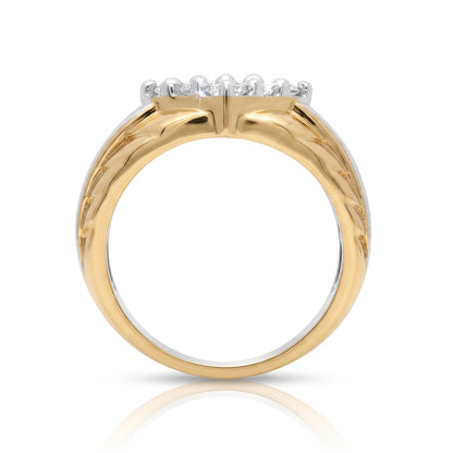 LumiQuad Lab Grown Diamond Ring