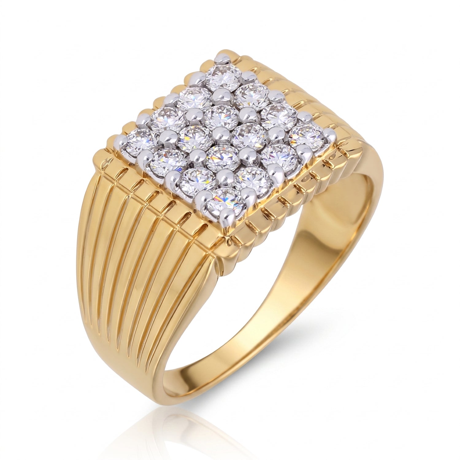 Royal Pave Lab Grown Diamond Ring